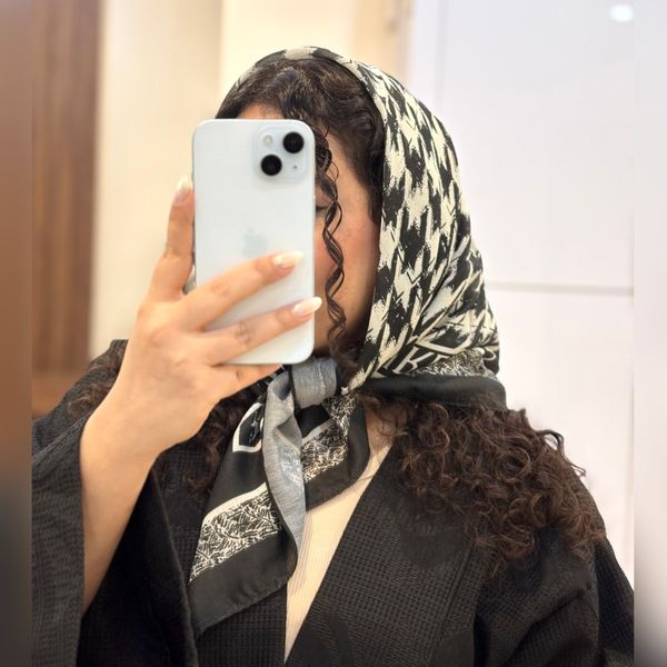 مینی اسکارف نخی