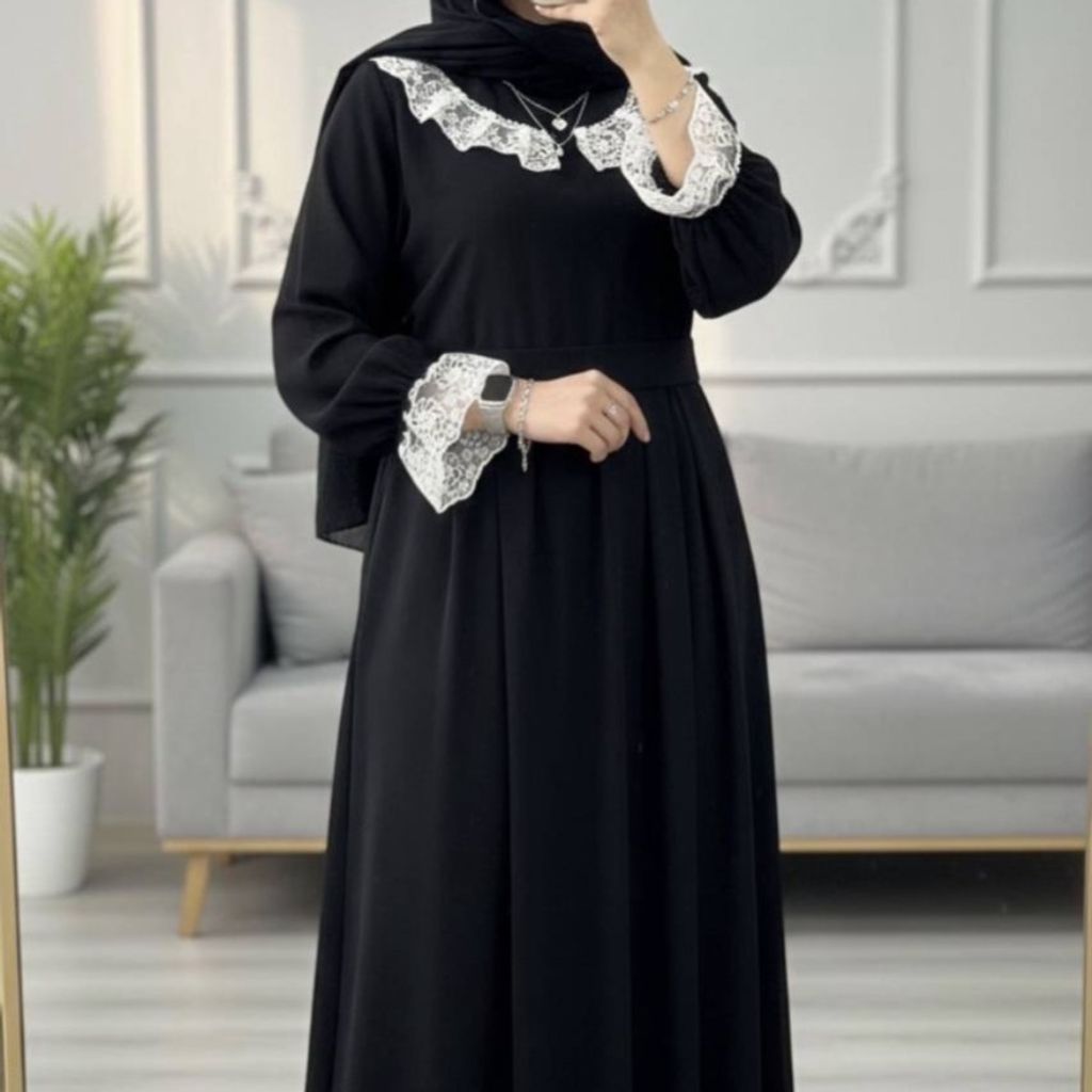 خرید انلاین عبا یقه گیپور