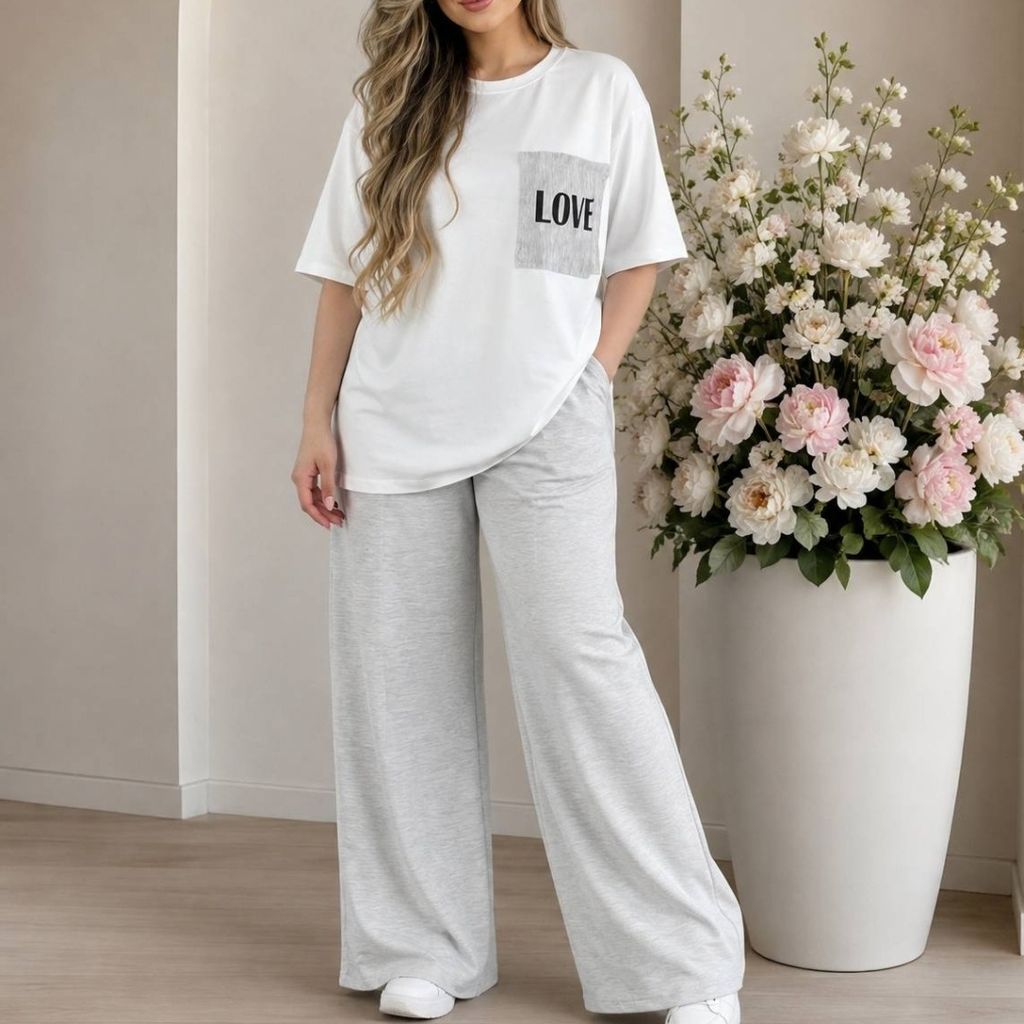 خرید انلاین ست تیشرت شلوار Love