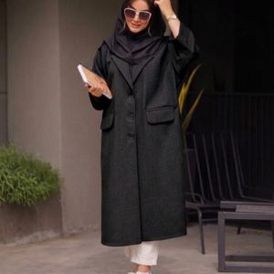 قیمت ارزان مانتو دانشجویی شانتون مدل فلورا