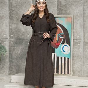 مشخصات مانتو بلند شانتون کمربند دار