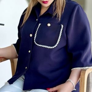 خرید آنلاین شومیز مرواریدی کایلی