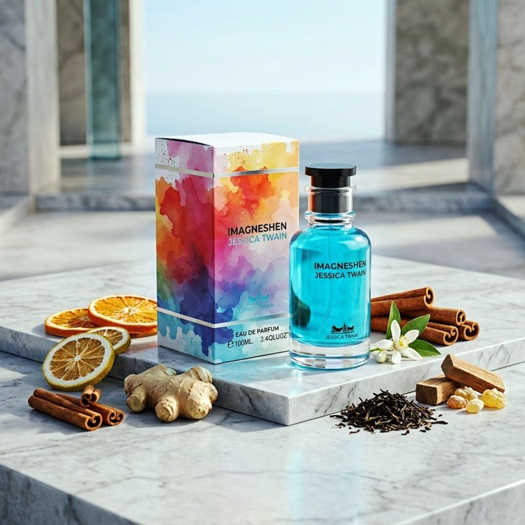 مشخصات عطر ادکلن مردانه لویی ویتون ایمجینیشن جسیکا توین فرانسه مدل ایمجنیشن