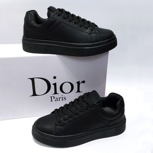 خرید آنلاین ونس محبوب طرح دیور مشکی تمام درجه یک با پاخور زیبا Vans Dior