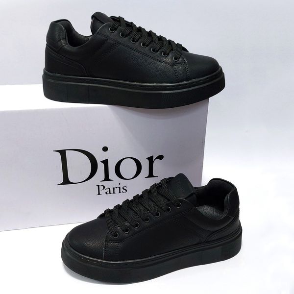 ونس محبوب طرح دیور مشکی تمام درجه یک با پاخور زیبا Vans Dior