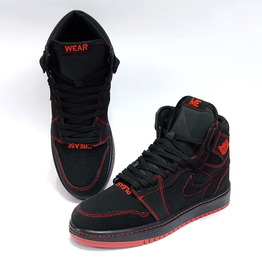 خرید آنلاین کتانی ترند نایک جردن وان ساقدار طرح جدید نو فوتوزNike Jordan one No Photos