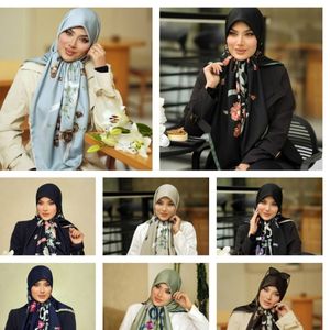روسری ابریشم توییل مجلسی برند