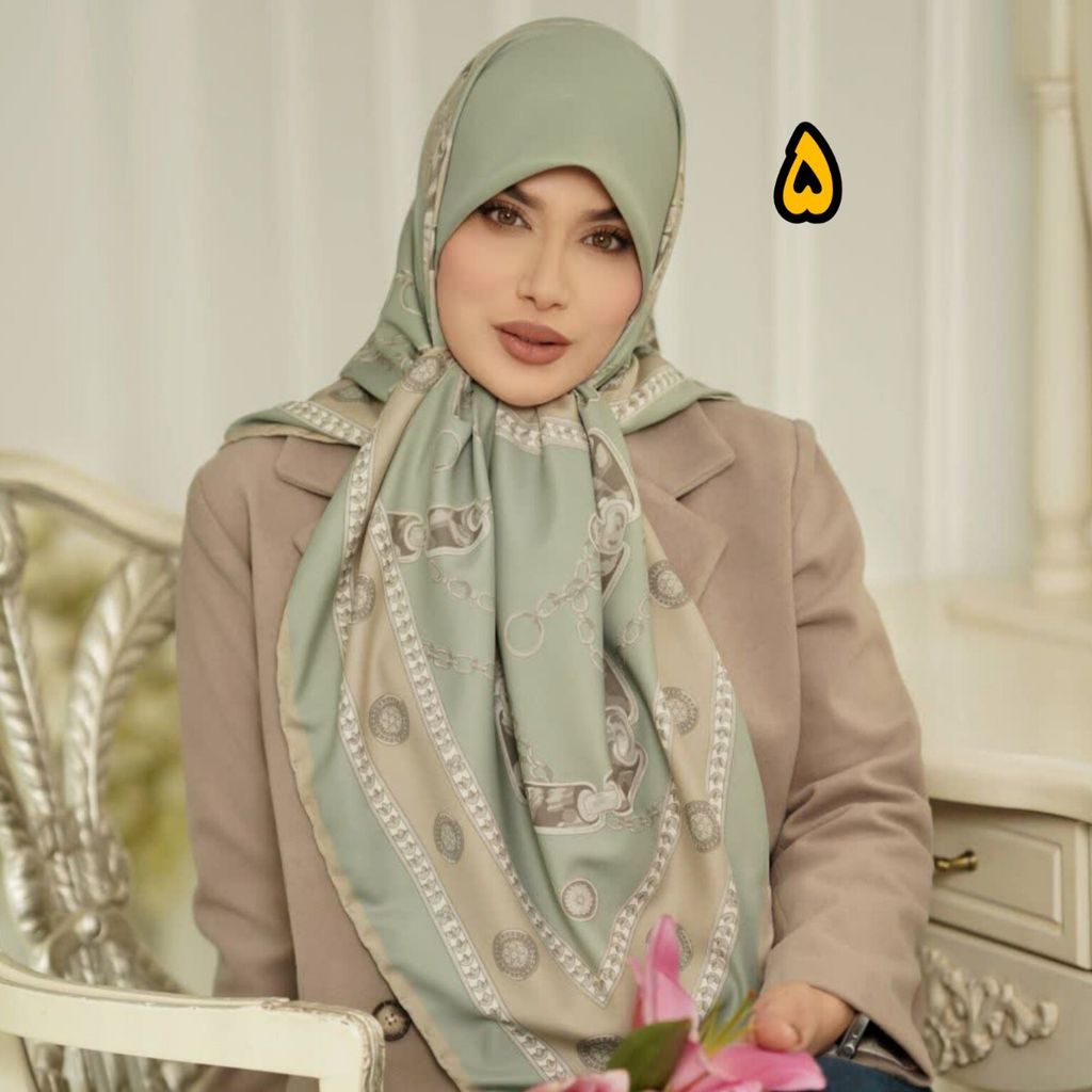 فروش اینترنتی روسری مجلسی ابریشم توییل درجه یک