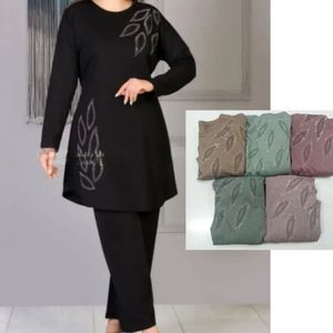 ست تونیک و شلوار قواره دار زنانه stbch