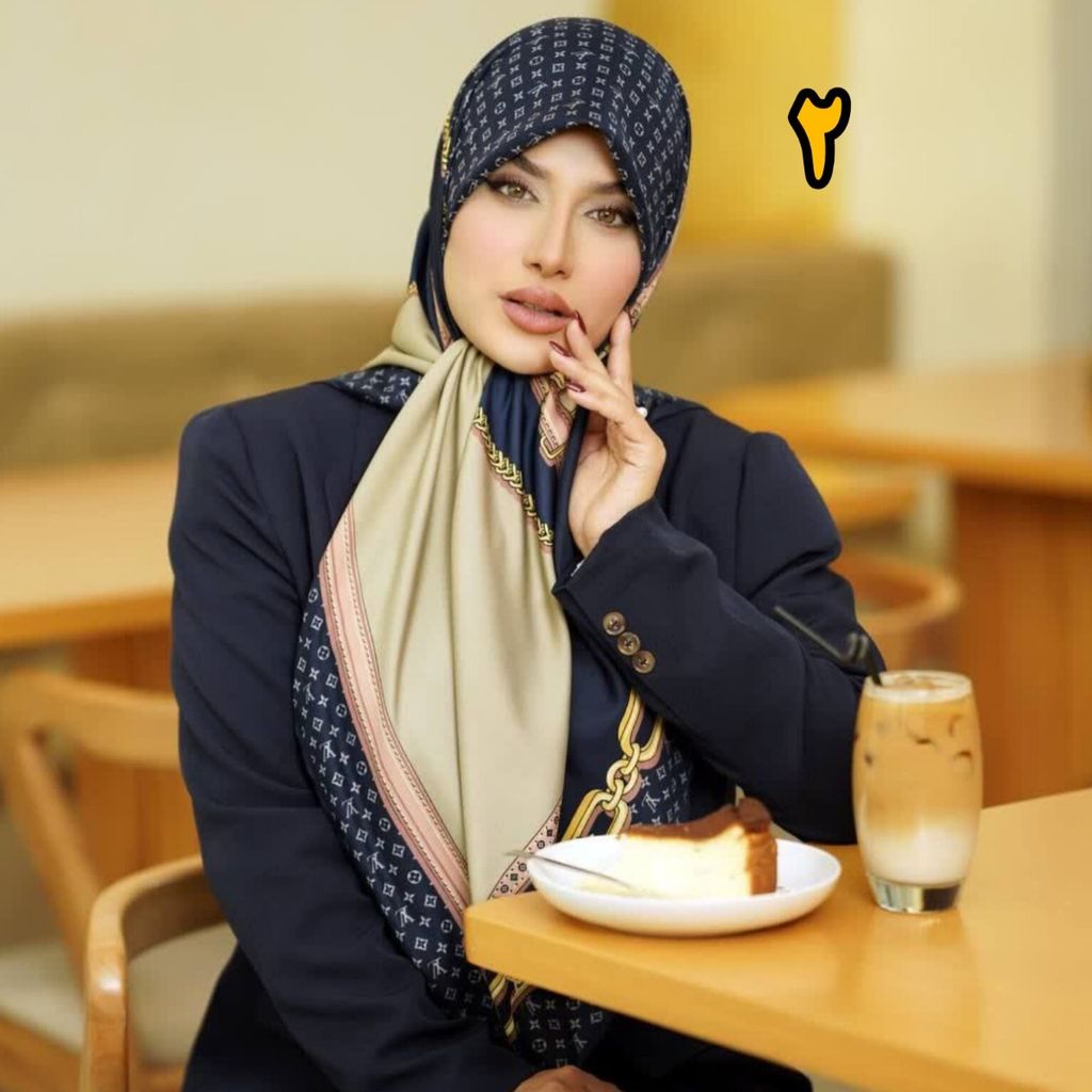 خرید انلاین روسری ابریشم توییل مجلسی درجه یک