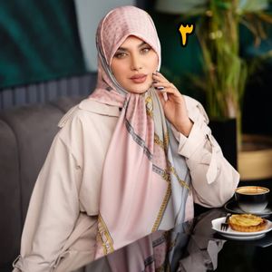 روسری ابریشم توییل مجلسی درجه یک