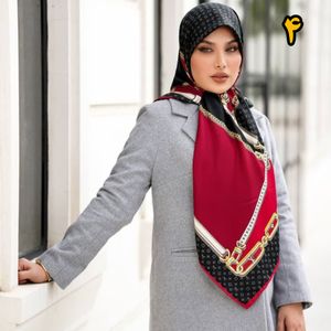 قیمت ارزان روسری ابریشم توییل مجلسی درجه یک