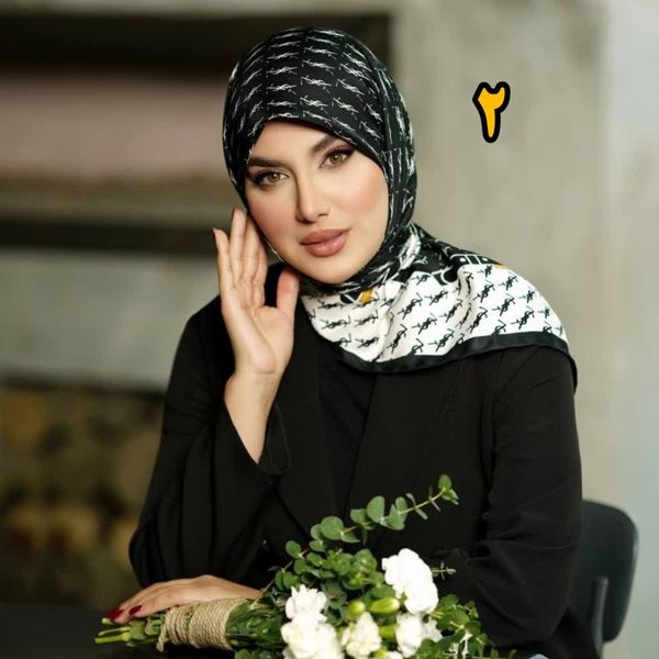 روسری ابریشم توویل قواره کوچک