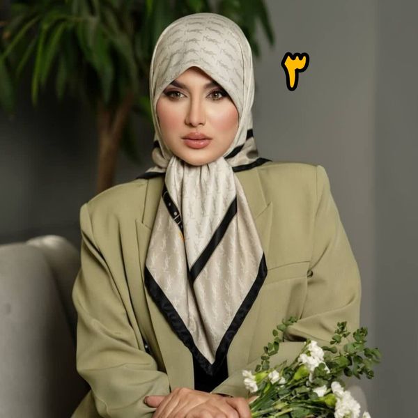روسری ابریشم توویل قواره کوچک