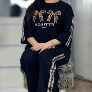 ست تیشرت شلوار مشکی
