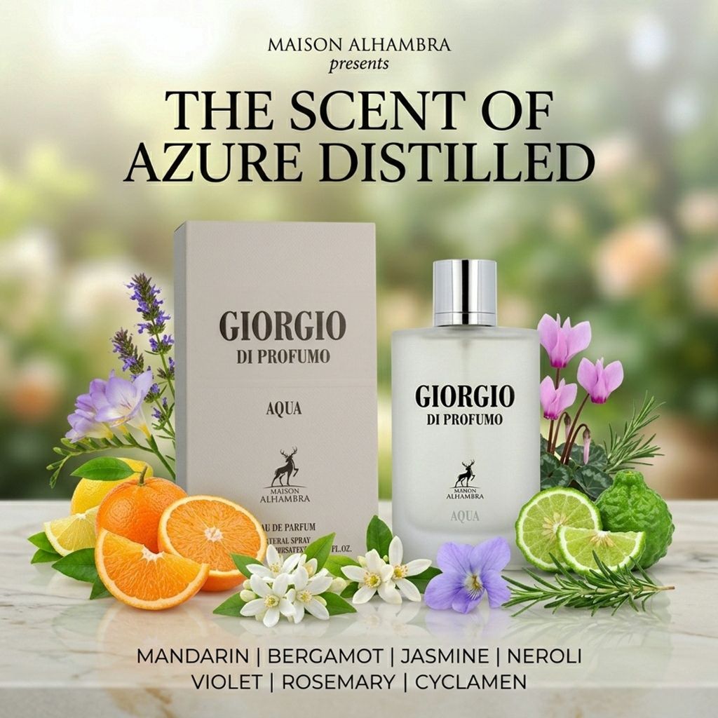 قیمت ارزان عطر ادکلن خنک ترند مردانه جورجیو آرمانی آکوا دی جیو طوسی الحمبرا اصل