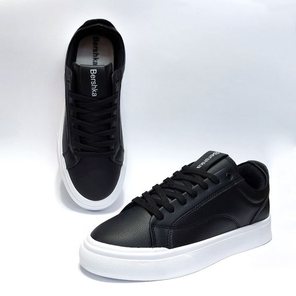 ونس برشکا 2 مشکی زیره سفید vans Bershka 2