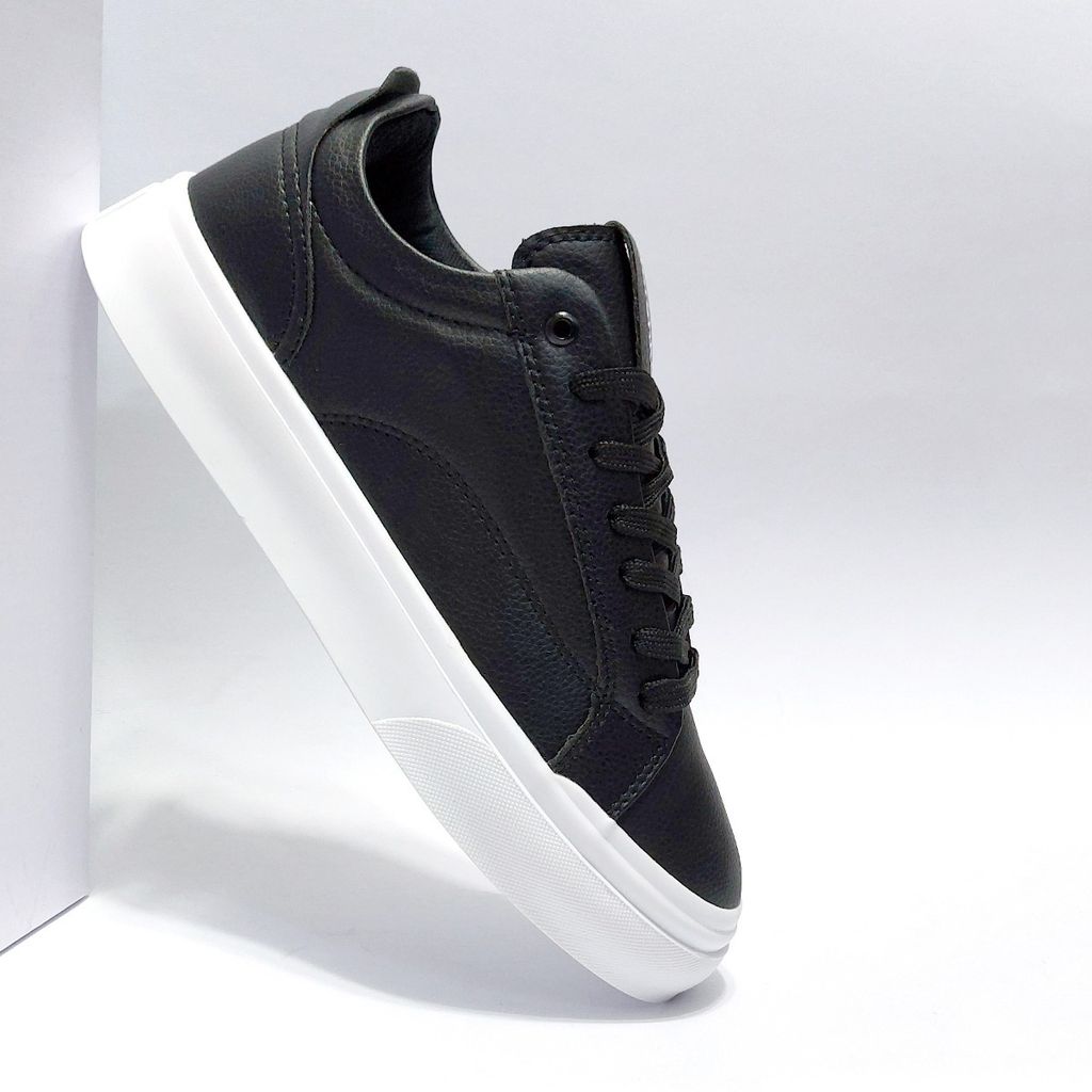 خرید آنلاین ونس برشکا 2 مشکی زیره سفید vans Bershka 2