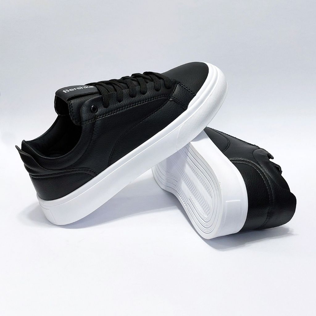 خرید انلاین ونس برشکا 2 مشکی زیره سفید vans Bershka 2