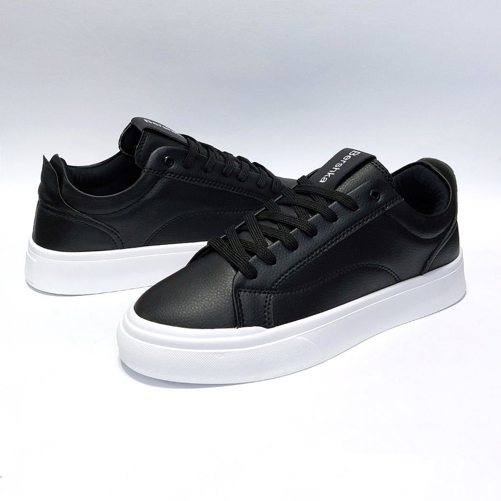 خرید انلاین ونس برشکا 2 مشکی زیره سفید vans Bershka 2