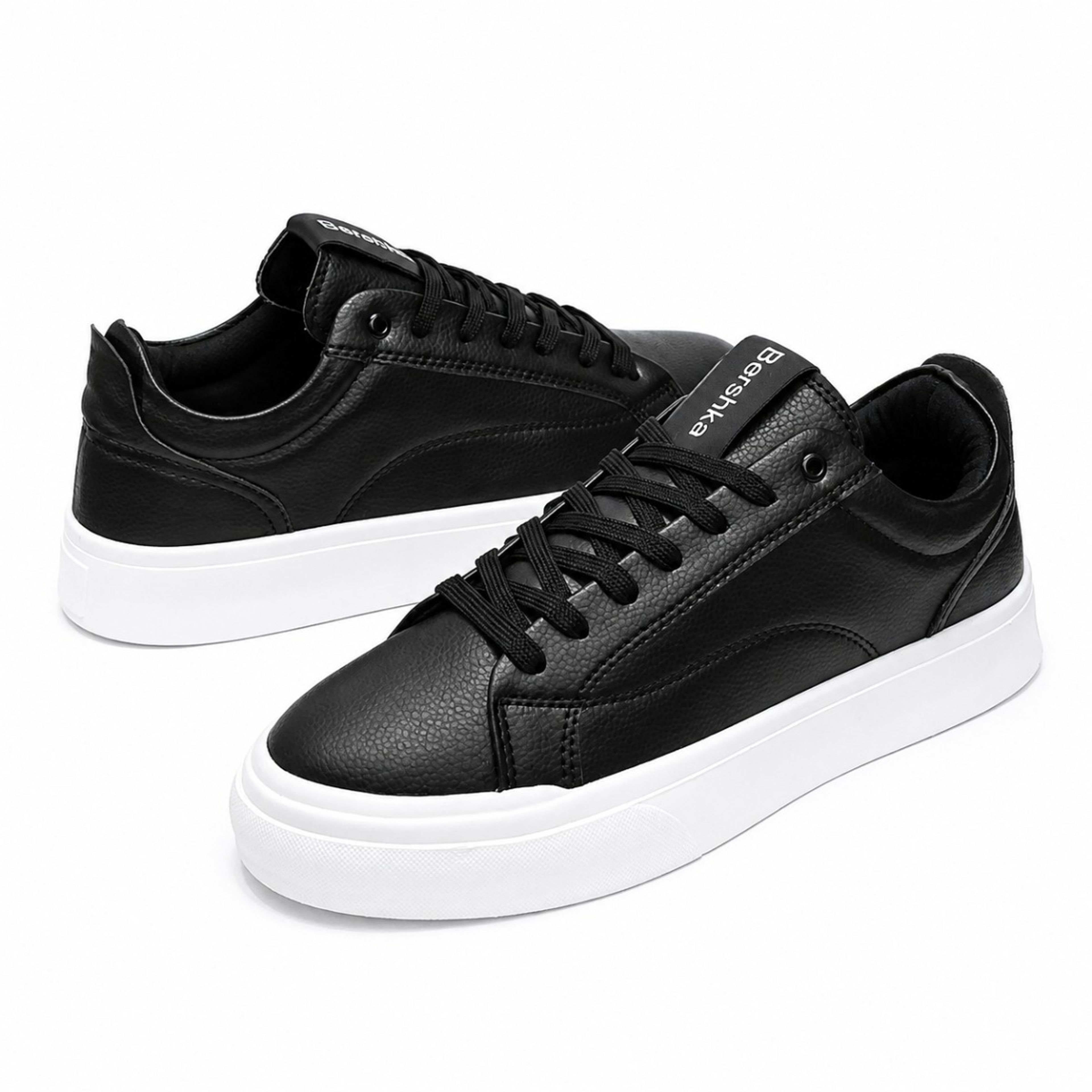 خرید اینترنتی ونس برشکا 2 مشکی زیره سفید vans Bershka 2