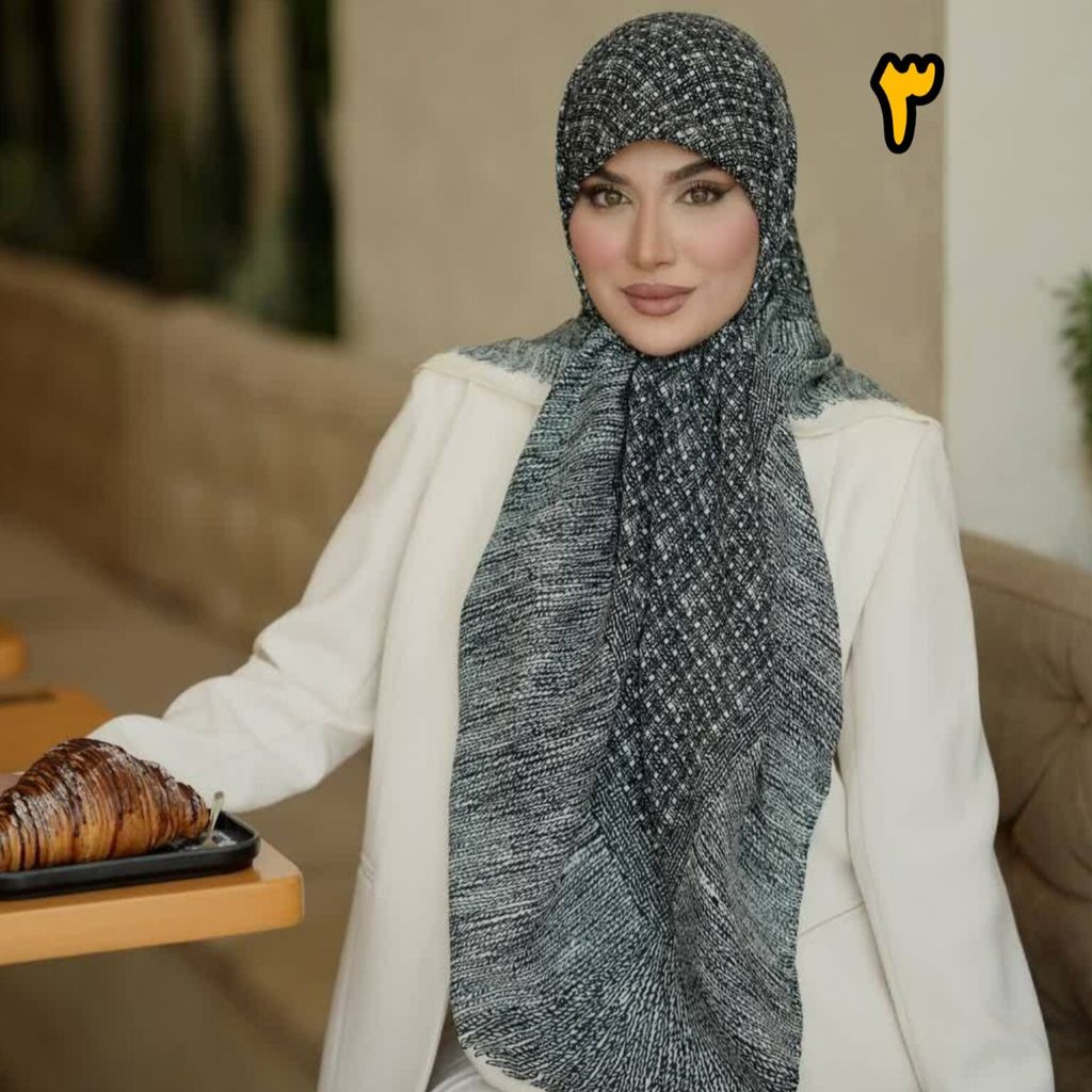خرید آنلاین روسری تابستانه نخی گارزا