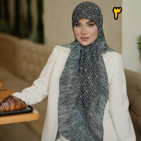 روسری تابستانه نخی گارزا