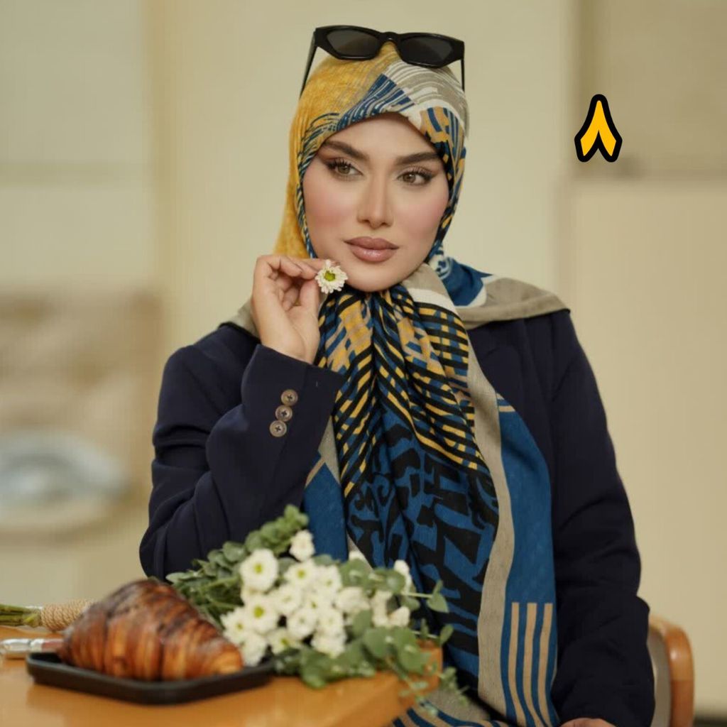 فروش اینترنتی روسری بهاره گارزا ژاکارد
