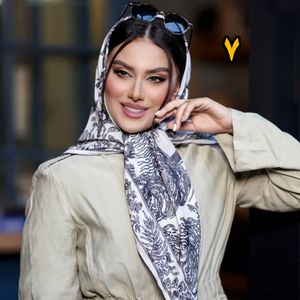 خرید آنلاین روسری مجلسی حریر ایتالیایی