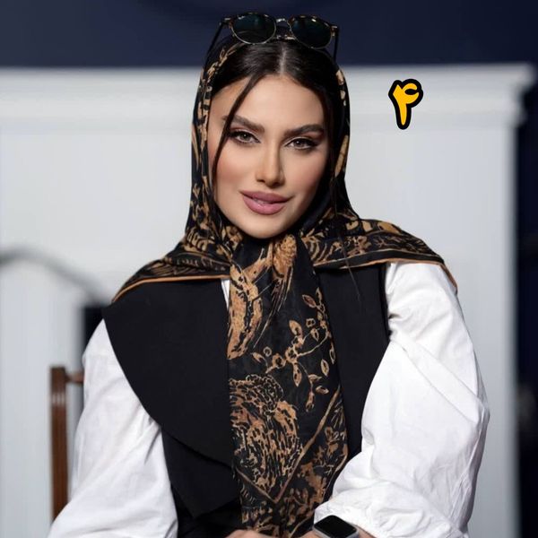 روسری مجلسی حریر ایتالیایی