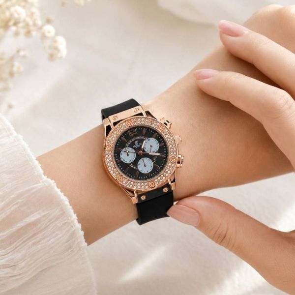 ⌚️ ساعت هابلوت زنونه دورنگین