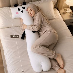 قیمت ارزان بالش مدل بغلی طرح پاندا سایز 40×150 سانتی متر