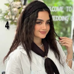 خرید اینترنتی دستمال گردنی ساتن پلیسه رنگی رنگی