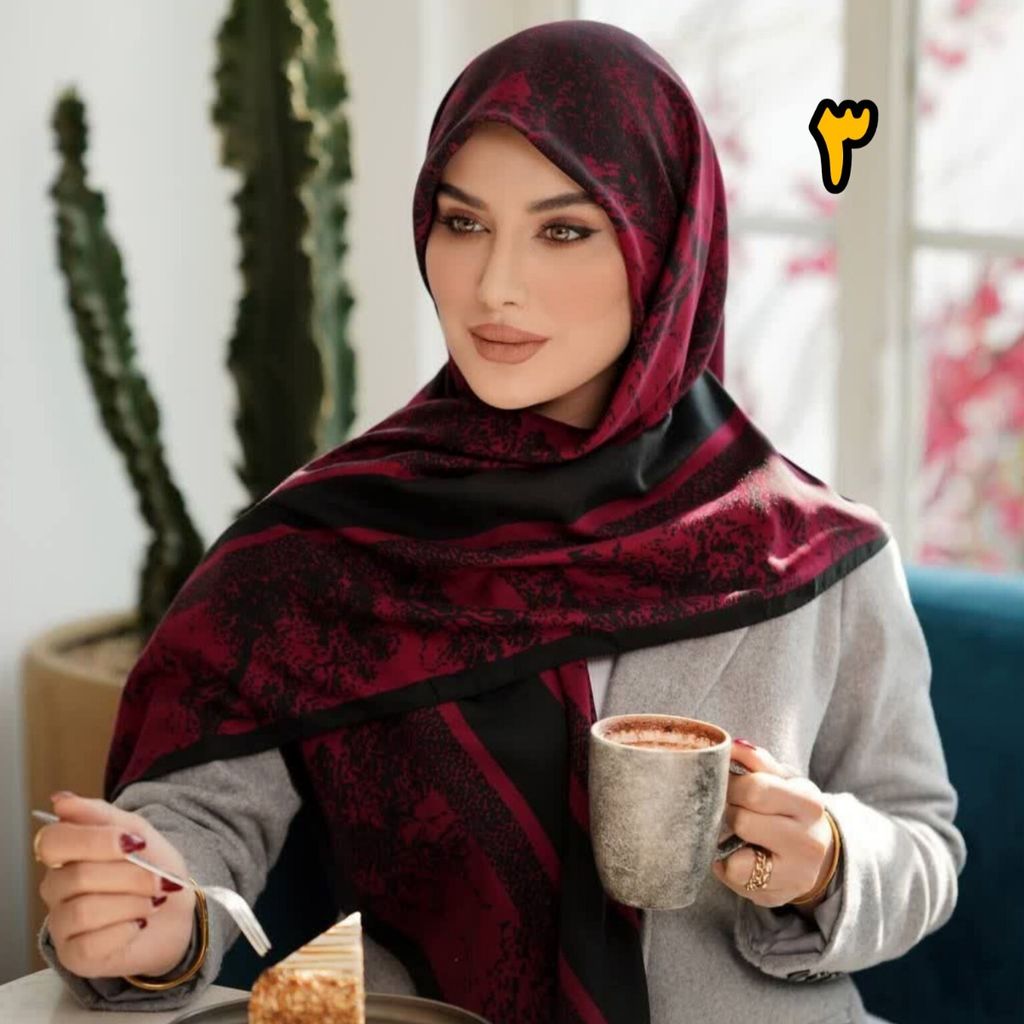 خرید اینترنتی روسری نخی کجرا کشمیر