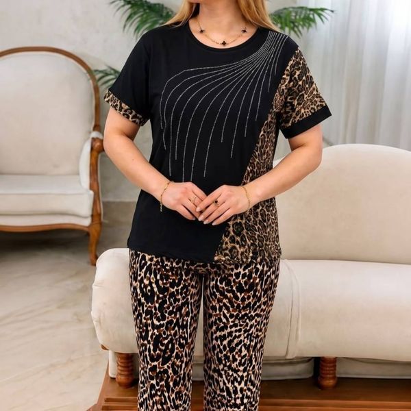 ست وانیل تیشرت شلوار