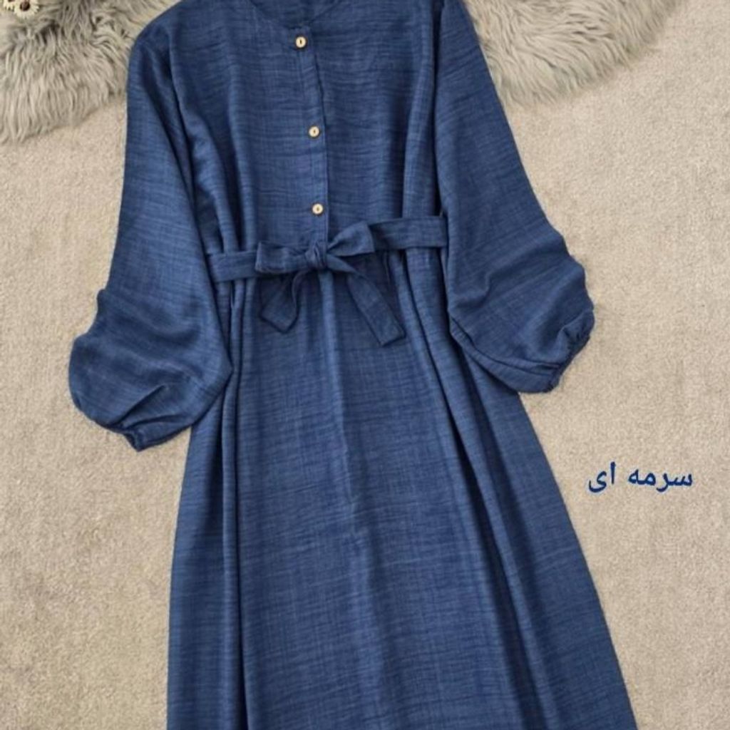 خرید انلاین پیراهن مانتویی بلند