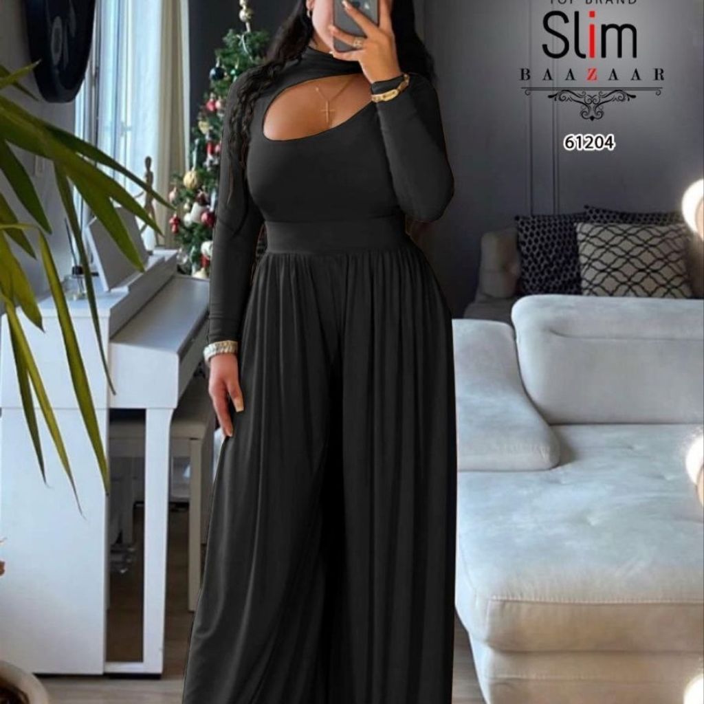خرید آنلاین ست کراپ شلوار پبله دار Slim