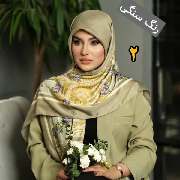 روسری نخی کشمیر بهاره