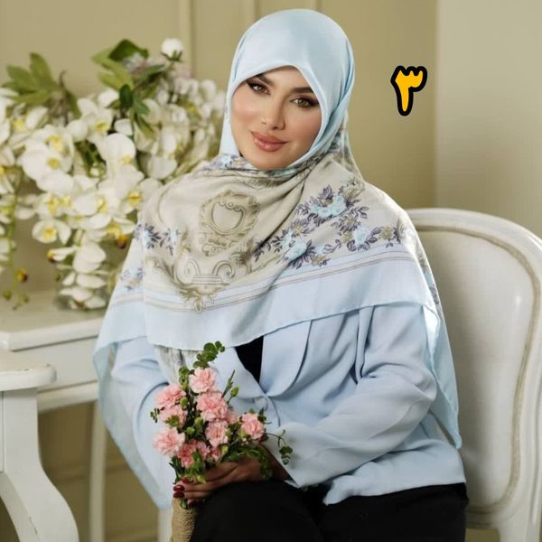 روسری نخی کشمیر بهاره
