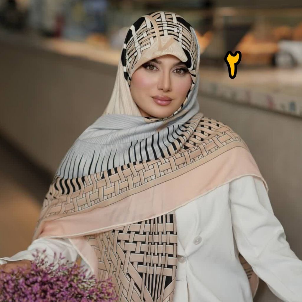 خرید آنلاین روسری نخی کجرا کشمیر چهار فصل