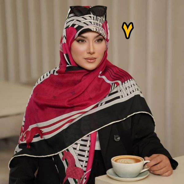 روسری نخی کجرا کشمیر چهار فصل