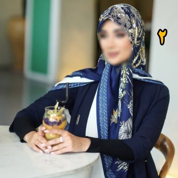 روسری نخ پنبه کجرا کشمیر بهاره تابستانه