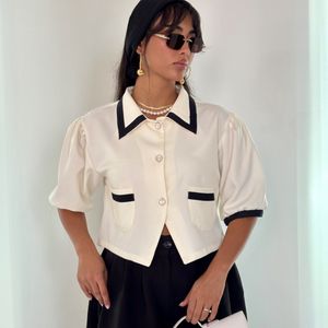 فروش اینترنتی کت عروسکی نوار دار زنانه