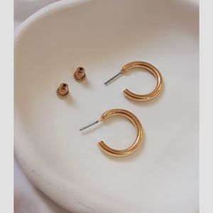 دو جفت گوشواره حلقه ای مدل مینیمال