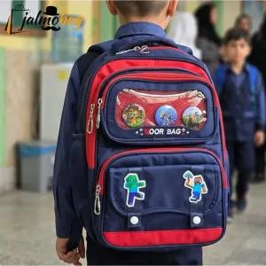 خرید اینترنتی قیمت کوله پشتی پسرانه کلاس اول تا چهارم ضد آب ریپس وارداتی طبی و ضد تعریق