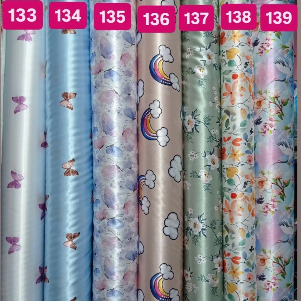 خرید انلاین ساتن ال ایکس طرح‌دار