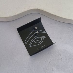 پیرسینگ ابرو استیل نگین دار درجه یک رنگ ثابت و ضد حساسیت وارداتیکپی