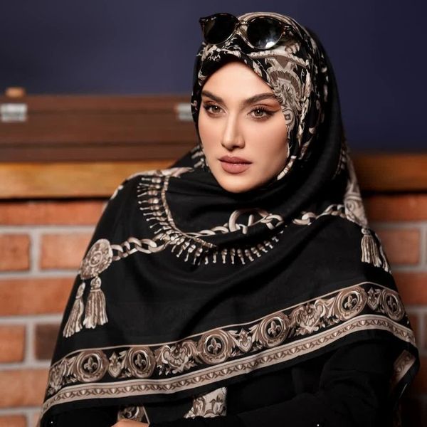 روسری نخی ترک