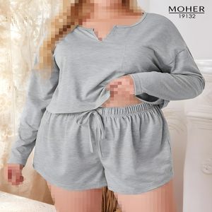 خرید اینترنتی قیمت ست بلوز و شورت زنانه سایز بزرگ