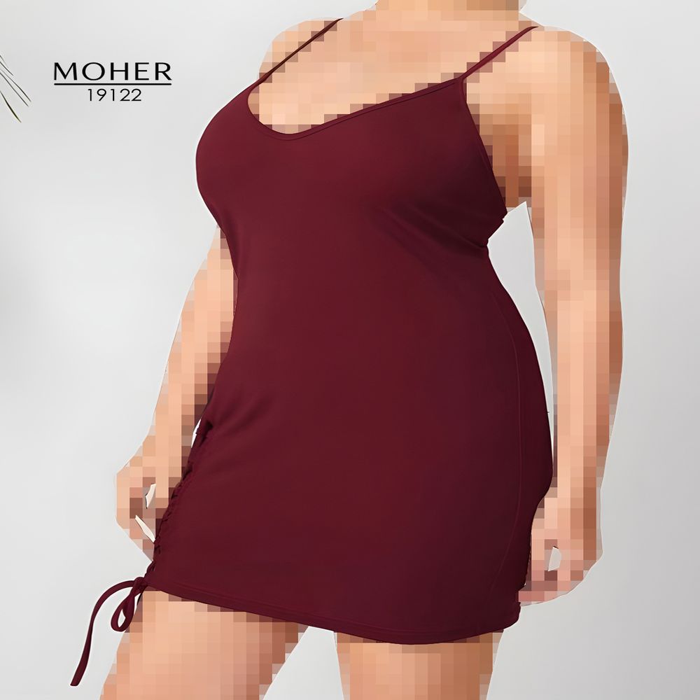 خرید اینترنتی قیمت لباس خواب زرشکی سایز بزرگ